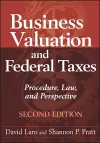 Business Valuation and Federal Taxes cover