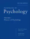 Handbook of Psychology, History of Psychology cover