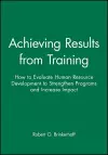 Achieving Results from Training cover