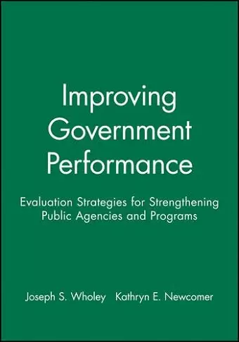 Improving Government Performance cover