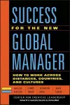 Success for the New Global Manager cover