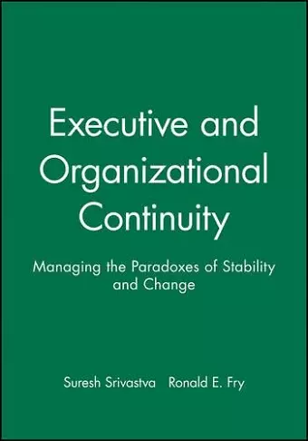 Executive and Organizational Continuity cover