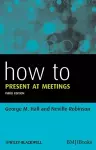 How to Present at Meetings cover