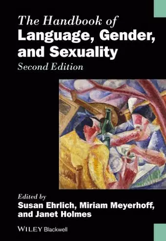 The Handbook of Language, Gender, and Sexuality cover