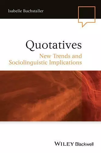 Quotatives cover