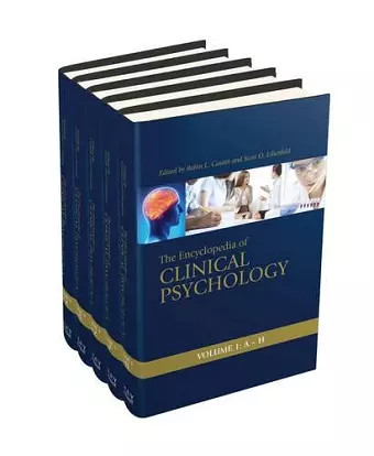 The Encyclopedia of Clinical Psychology, 5 Volume Set cover