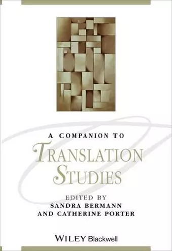 A Companion to Translation Studies cover