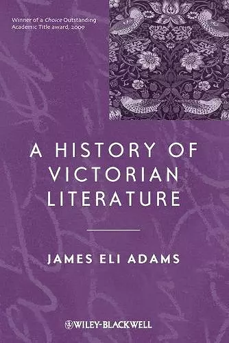 A History of Victorian Literature cover