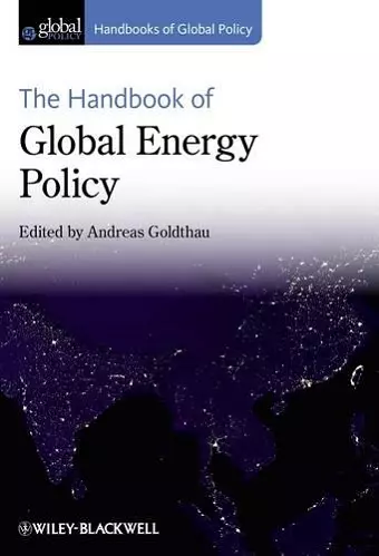 The Handbook of Global Energy Policy cover
