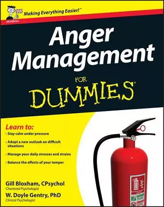 Anger Management For Dummies cover