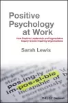 Positive Psychology at Work cover