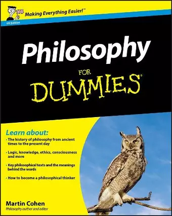 Philosophy For Dummies cover