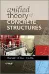 Unified Theory of Concrete Structures cover