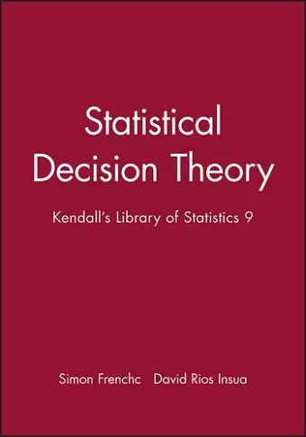 Statistical Decision Theory cover