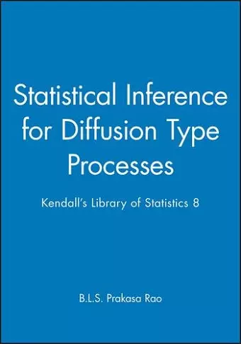 Statistical Inference for Diffusion Type Processes cover