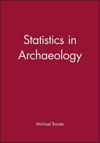 Statistics in Archaeology cover