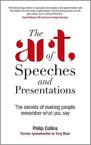 The Art of Speeches and Presentations cover