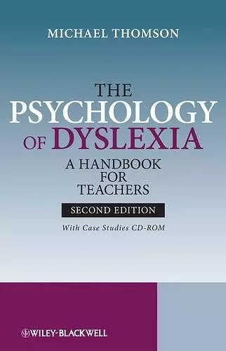 The Psychology of Dyslexia cover