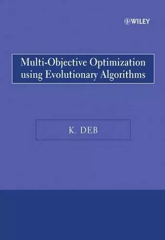 Multi-Objective Optimization Using Evolutionary Algorithms cover