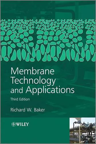 Membrane Technology and Applications cover