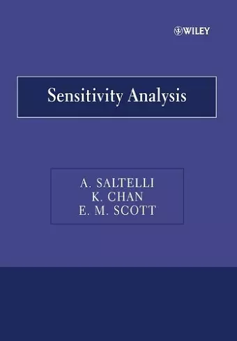 Sensitivity Analysis cover