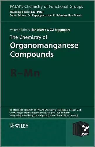 The Chemistry of Organomanganese Compounds cover