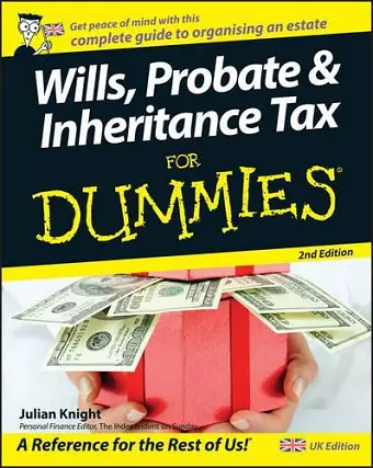 Wills, Probate, and Inheritance Tax For Dummies cover