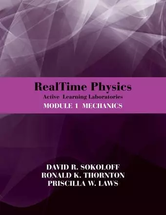 RealTime Physics: Active Learning Laboratories, Module 1 cover