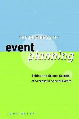 The Business of Event Planning cover