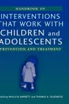 Handbook of Interventions that Work with Children and Adolescents cover