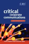 Critical Corporate Communications cover