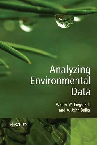 Analyzing Environmental Data cover