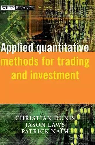 Applied Quantitative Methods for Trading and Investment cover