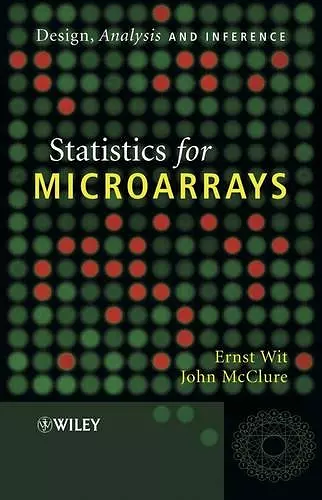 Statistics for Microarrays cover