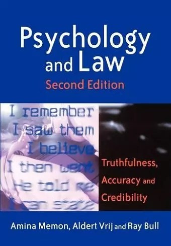 Psychology and Law cover