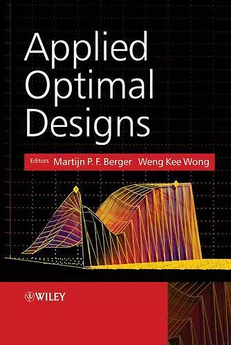 Applied Optimal Designs cover