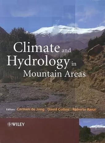 Climate and Hydrology of Mountain Areas cover