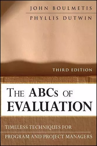 The ABCs of Evaluation cover