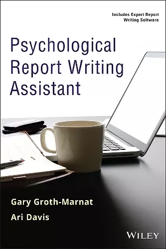 Psychological Report Writing Assistant cover