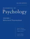 Handbook of Psychology, Behavioral Neuroscience cover