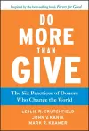 Do More Than Give cover