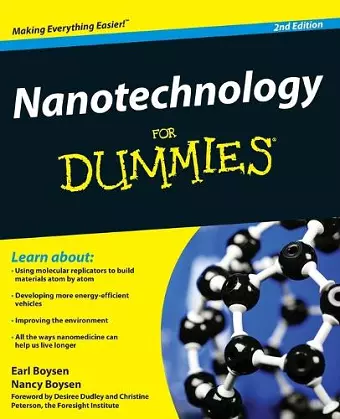 Nanotechnology For Dummies cover