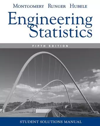 Manual Engineering Statistics, 5e Student Solutions cover