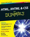 HTML, XHTML and CSS For Dummies cover