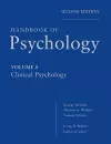 Handbook of Psychology, Clinical Psychology cover