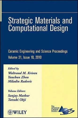 Strategic Materials and Computational Design, Volume 31, Issue 10 cover