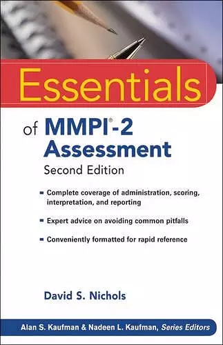 Essentials of MMPI-2 Assessment cover