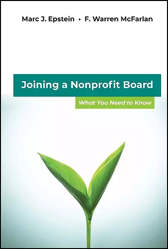 Joining a Nonprofit Board cover