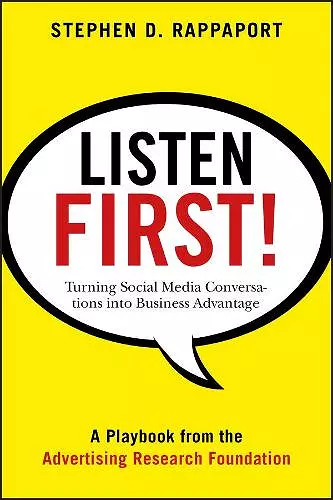 Listen First! cover