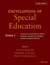 Encyclopedia of Special Education, Volume 1 cover